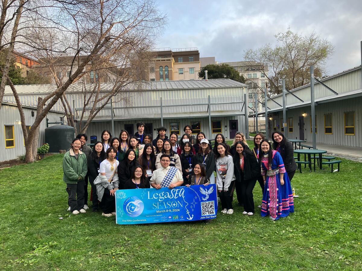 group photo for  Southeast Asian Student for Organizing Conference (SEASON) hosted in Spring 2024